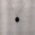 GAGAN stone necklace SILVER 925 レディース