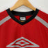アンブロ UMBRO 90S 銀タグ ロゴ サッカーシャツ Y2K メンズ O