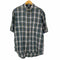 ギャップ Gap OLD GAP 紺タグ ボタンダウン 半袖チェック柄シャツ メンズ import:M