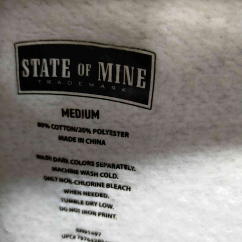 STATE OF MINE プリントプルオーバーパーカー メンズ JPN:M