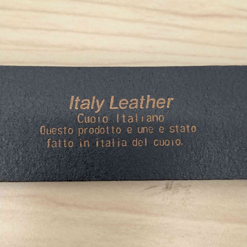 MADE IN ITALY レザーベルト メンズ