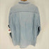 ダナキャランニューヨーク DKNY 90-00S 黒タグ ドーナツボタン デニム シャツ メンズ import:M