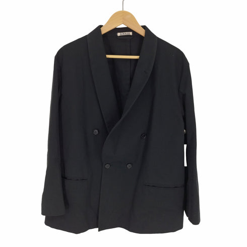 オーラリー AURALEE 21AW SUPER FINE WOOL COTTON TWILL SHAWL COLLAR JACKET メンズ JPN:4