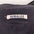 オーラリー AURALEE 21AW SUPER FINE WOOL COTTON TWILL SHAWL COLLAR JACKET メンズ JPN:4
