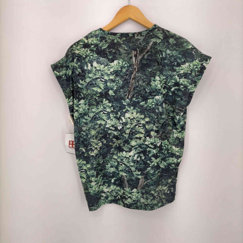 ハイク HYKE タニカルカモ柄ノースリTシャツ レディース JPN:M