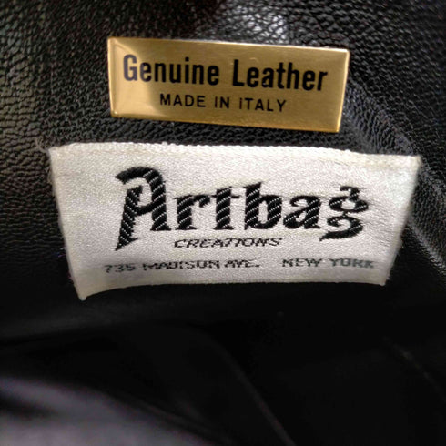 artbag creations レザー2WEY ショルダーバッグ 鍵チャーム付 レディース