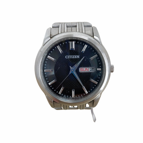 シチズン CITIZEN エコドライブソーラー ステンレス時計 メンズ
