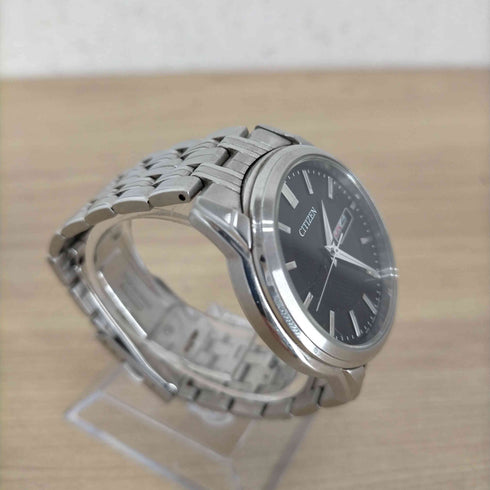 シチズン CITIZEN エコドライブソーラー ステンレス時計 メンズ