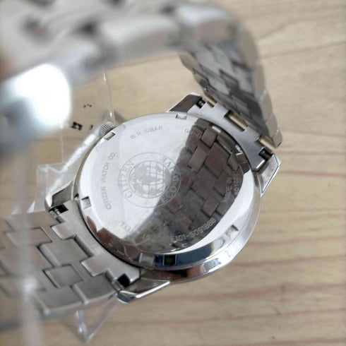 シチズン CITIZEN エコドライブソーラー ステンレス時計 メンズ