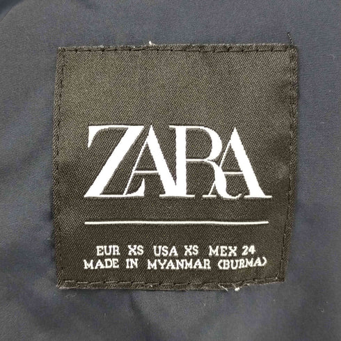 ザラ ZARA ドルマンスリーブドローコードナイロンジャケット レディース import:XS