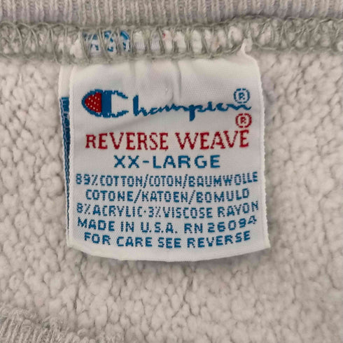 チャンピオン Champion 90S USA製 刺繍タグ reverse weave southern door football カレッジ3段 メンズ import:XXL