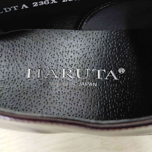 ハルタ HARUTA 厚底プレーントゥレザーシューズ レディース 23 1/2