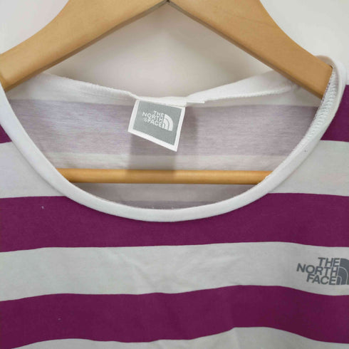 ザノースフェイス THE NORTH FACE PRINT BORDER TEE レディース L