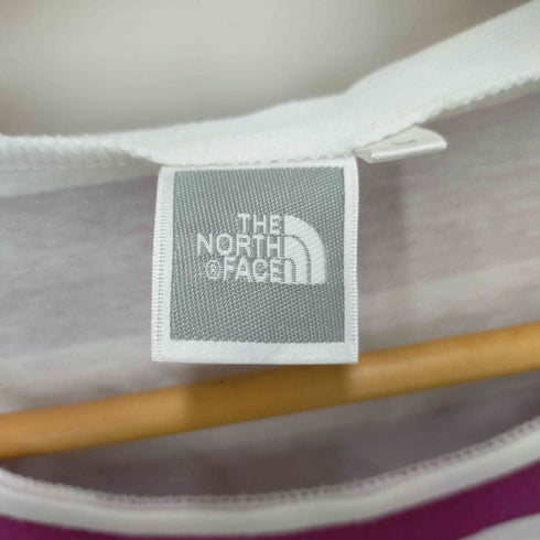 ザノースフェイス THE NORTH FACE PRINT BORDER TEE レディース L