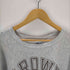 チャンピオン Champion 90S USA製 刺繍タグ reverse weave brown 大学 カレッジ ラバープリント メンズ import:XXL