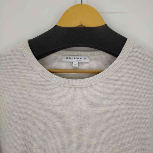 アーバンリサーチ URBAN RESEARCH tシャツ 度詰めワッフルTシャツ メンズ JPN:XL