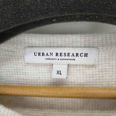アーバンリサーチ URBAN RESEARCH tシャツ 度詰めワッフルTシャツ メンズ JPN:XL