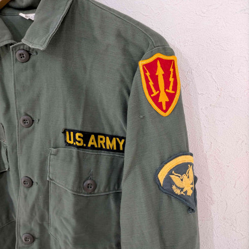 ユーエスアーミー US ARMY UTILITY SHIRT 67年会計 メンズ 15 1/2×31
