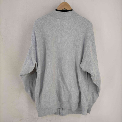 チャンピオン Champion USA製 刺繍タグ REVERSE WEAVE スナップカーディガン メンズ import:L