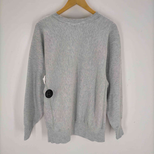 チャンピオン Champion 90S USA製 刺繍タグ reverse weave caldwell football カレッジ 3段 ラバープリント メンズ JPN:XL