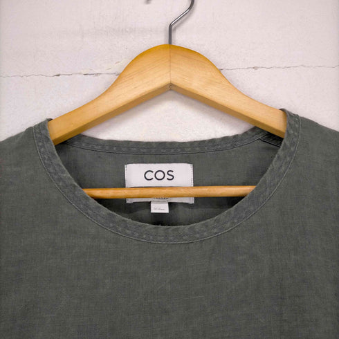 コス COS RELAXED リネンTシャツ メンズ JPN:XS