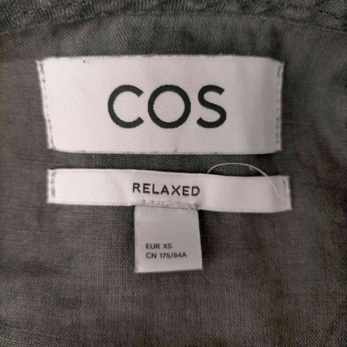 コス COS RELAXED リネンTシャツ メンズ JPN:XS