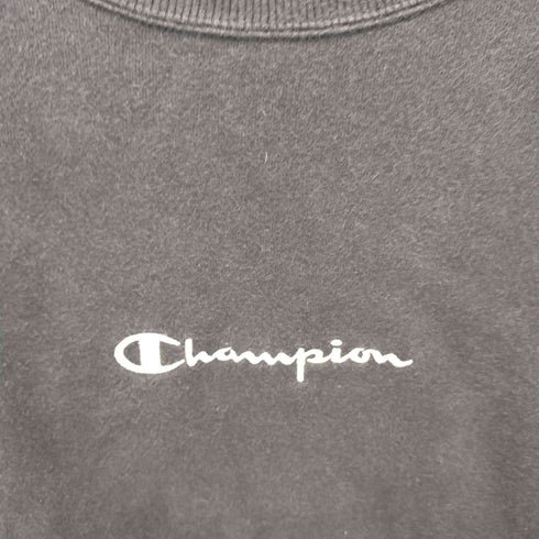 チャンピオン Champion フロント刺繍トレーナー メンズ L
