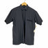 ジルサンダー JIL SANDER ポケットリブデザイン半袖比翼シャツ メンズ US:38