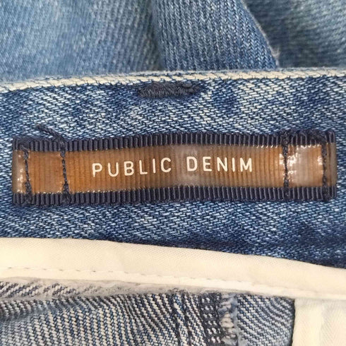 パブリックトウキョウ PUBLIC TOKYO PUBLIC DENIM ストレート デニムパンツ メンズ JPN:2