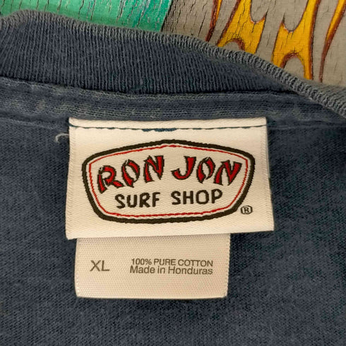 ロンジョン サーフショップ Ron Jon Surf Shop ロゴプリントクルーネックサーフTシャツ メンズ JPN:XL