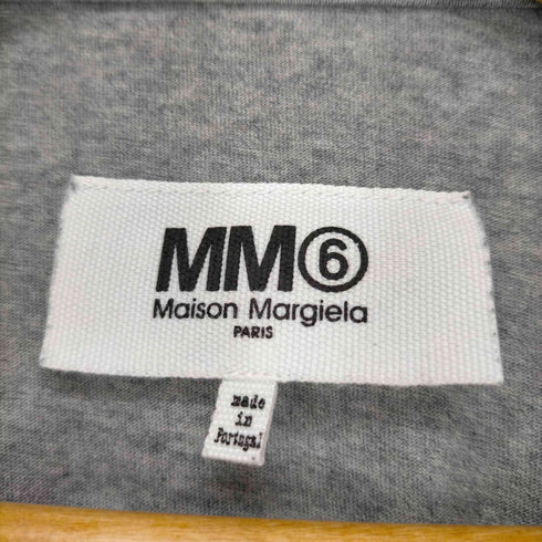 エムエムシックス メゾンマルジェラ MM6 Maison Margiela 18SS 袖シャツ切替半袖カットソー レディース JPN:M