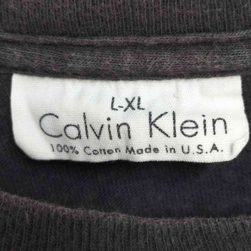 カルバンクラインジーンズ Calvin Klein Jeans ロゴ プリント S/S クルーネック Tシャツ メンズ import:XL