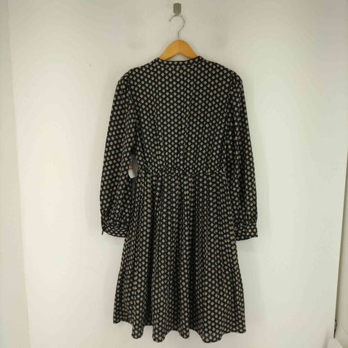 ニコルクラブ 179/WG NICOLE CLUB 総柄 L/S シャツワンピース レディース JPN:38