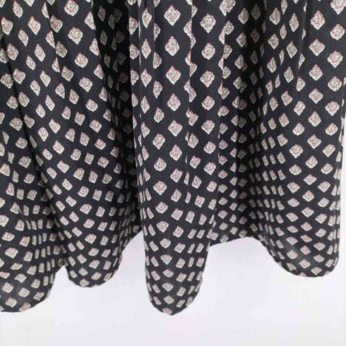 ニコルクラブ 179/WG NICOLE CLUB 総柄 L/S シャツワンピース レディース JPN:38