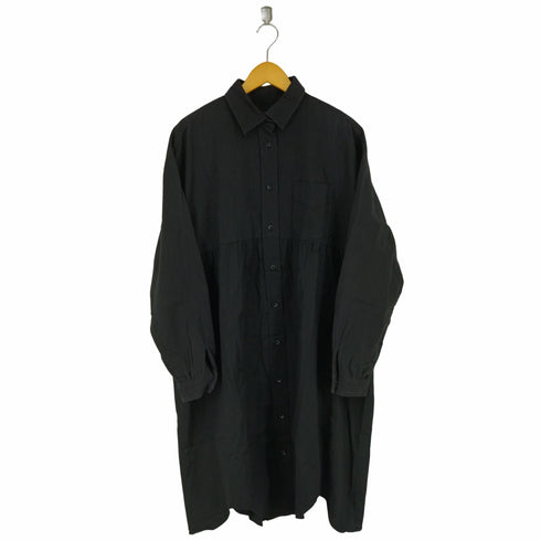マルマリ MARMARI L/S 切替シャツワンピース レディース