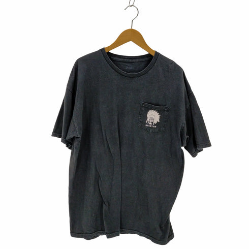 ブリクストン Brixton フロントポケットロゴプリントクルーネックTシャツ メンズ JPN:XL