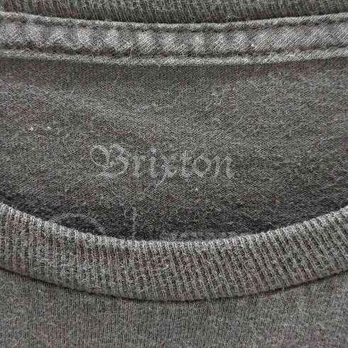 ブリクストン Brixton フロントポケットロゴプリントクルーネックTシャツ メンズ JPN:XL