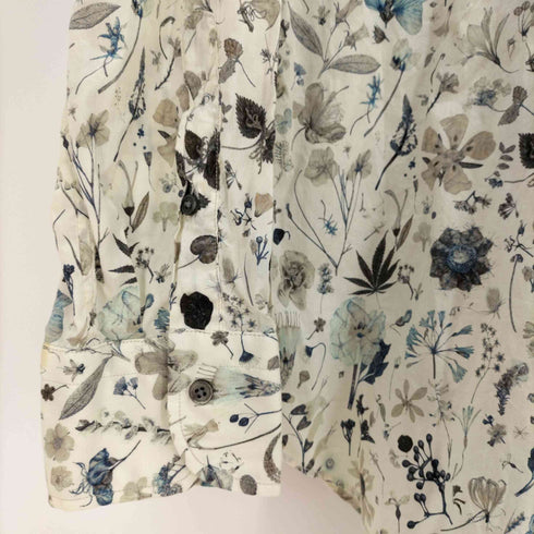 インターメッツォ INTERMEZZO 花柄 プリント L/S シャツ メンズ JPN:L