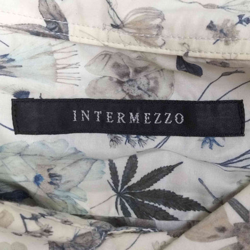 インターメッツォ INTERMEZZO 花柄 プリント L/S シャツ メンズ JPN:L