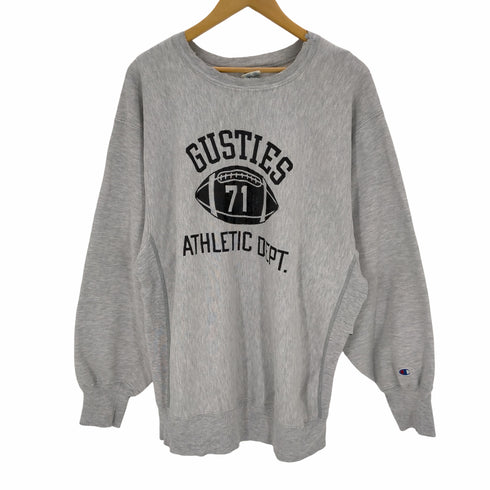 チャンピオン Champion 80S usa製 トリコタグ reverse weave gusties athletic dept ラバー3段 カレッジ メンズ import:XXL