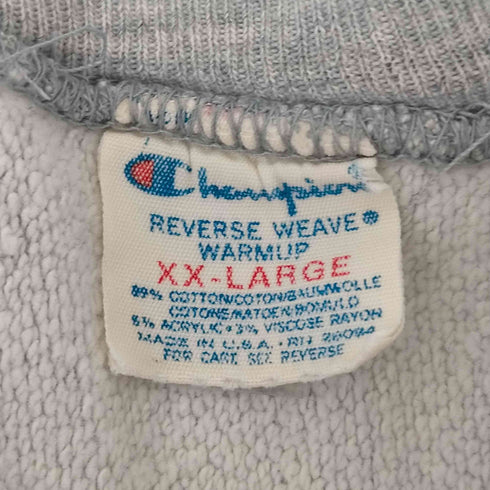 チャンピオン Champion 80S usa製 トリコタグ reverse weave gusties athletic dept ラバー3段 カレッジ メンズ import:XXL