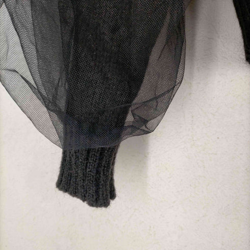 ミヤオ MIYAO チュールスリーブニット レディース ONE SIZE