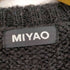 ミヤオ MIYAO チュールスリーブニット レディース ONE SIZE