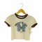 デイジー DAZY フロントプリント リンガーネック S/S Tシャツ レディース JPN:S
