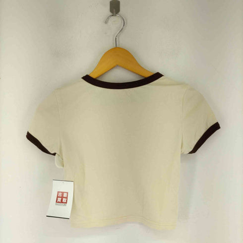 デイジー DAZY フロントプリント リンガーネック S/S Tシャツ レディース JPN:S