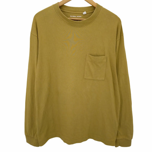 グローバルワーク GLOBAL WORK USAコットンポケットtシャツ メンズ L