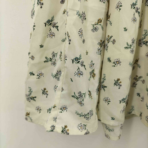 オリーブデオリーブ OLIVE des OLIVE 花柄 S/S シャツワンピース レディース FREE