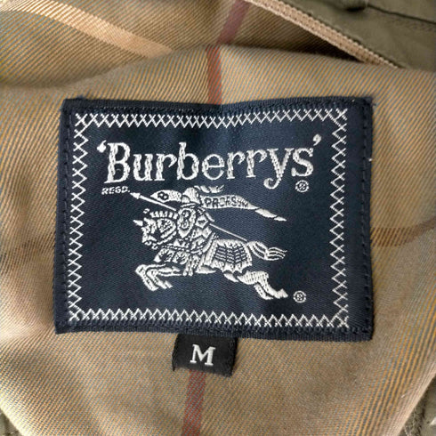 バーバリーズ BURBERRYS レザーパイピング切替ハーフコート メンズ