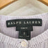 ラルフローレン RALPH LAUREN 00s インパクト21 SLIM FIT ノーカラー コットンケーブルニットカーディガン レディース import:S