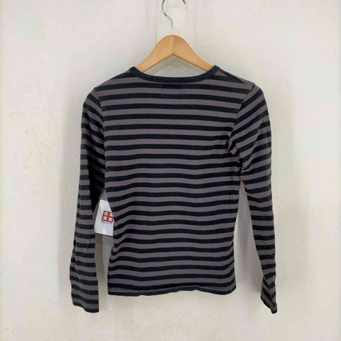 アニエスベー agnes b. PARIS コットンボーダーL/Sカットソー レディース JPN:1